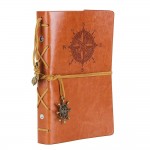 EvZ 7-Inch Refillable A6 Binder Notebook - Premium Vegan Leather Personal Planner, Eco-Friendly Journal with 6-Ring Loose-Leaf System for Writing, Business, and Creative Sketches, Brown EvZ 7-Inch Refillable A6 Binder Notebook - Premium Vegan Leather Personal Planner, Eco-Friendly Journal with 6-Ring Loose-Leaf System for Writing, Business, and Creative Sketches, Brown