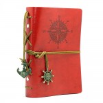 EvZ 7-Inch Refillable A6 Binder Notebook - Premium Vegan Leather Personal Planner, Eco-Friendly Journal with 6-Ring Loose-Leaf System for Writing, Business, and Creative Sketches, Red EvZ 7-Inch Refillable A6 Binder Notebook - Premium Vegan Leather Personal Planner, Eco-Friendly Journal with 6-Ring Loose-Leaf System for Writing, Business, and Creative Sketches, Red