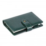Leather Writing Notebook Organizer, Travel Journal, Vintage Business Binder Refillable Steno Memo Notepad Planner Diary, 7 in, Lined Paper, Card Slots, Pen Holder, Adjustable Snaps, Retro Green Leather Writing Notebook Organizer, Travel Journal, Vintage Business Binder Refillable Steno Memo Notepad Planner Diary, 7 in, Lined Paper, Card Slots, Pen Holder, Adjustable Snaps, Retro Green