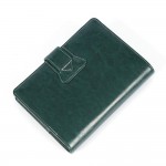 Leather Writing Notebook Organizer, Travel Journal, Vintage Business Binder Refillable Steno Memo Notepad Planner Diary, 7 in, Lined Paper, Card Slots, Pen Holder, Adjustable Snaps, Retro Green Leather Writing Notebook Organizer, Travel Journal, Vintage Business Binder Refillable Steno Memo Notepad Planner Diary, 7 in, Lined Paper, Card Slots, Pen Holder, Adjustable Snaps, Retro Green