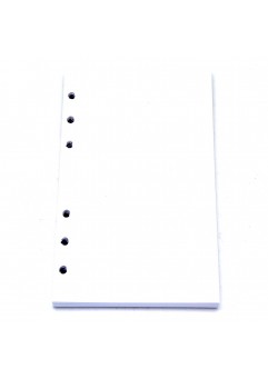 Refillable Vintage Diary Notebook White Blank Paper for EvZ 7 Inches Nautical or Leaf Journals