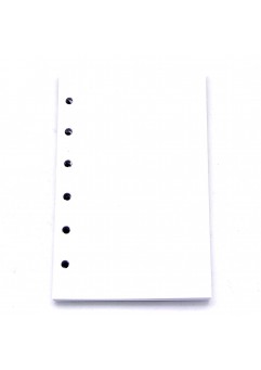 Refillable Vintage Diary Notebook White Blank Paper for EvZ 5 Inches Nautical or Leaf Journals
