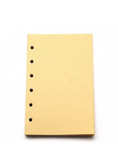 Refillable Vintage Diary Notebook Craft Blank Paper For EvZ 5 Inches Nautical or Leaf Journals