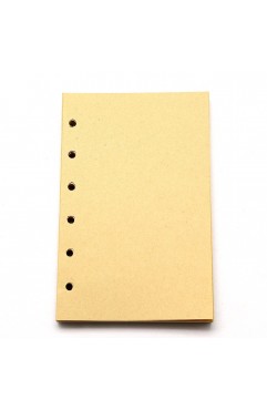 Refillable Vintage Diary Notebook Craft Blank Paper For EvZ 5 Inches Nautical or Leaf Journals