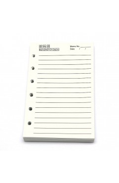 EvZ Refillable Vintage Diary Notebook Lined Paper For EvZ 5 Inches Nautical or Leaf Journals