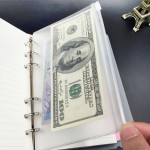 EvZ Zip Closure Envelope for 7 Inches Journal Organizer Diary A6 Notepad Notebook 6 Holes Ring Binder, Flexible Transparent, Set of 3Pcs EvZ Zip Closure Envelope for 7 Inches Journal Organizer Diary A6 Notepad Notebook 6 Holes Ring Binder, Flexible Transparent, Set of 3Pcs