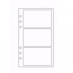EvZ Card Holder for 7 Inches Journal Organizer Diary A6 Notepad Notebook 6 Holes Ring Binder, Flexible Transparent, Set of 3Pcs EvZ Card Holder for 7 Inches Journal Organizer Diary A6 Notepad Notebook 6 Holes Ring Binder, Flexible Transparent, Set of 3Pcs