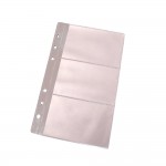 EvZ Card Holder for 7 Inches Journal Organizer Diary A6 Notepad Notebook 6 Holes Ring Binder, Flexible Transparent, Set of 3Pcs EvZ Card Holder for 7 Inches Journal Organizer Diary A6 Notepad Notebook 6 Holes Ring Binder, Flexible Transparent, Set of 3Pcs