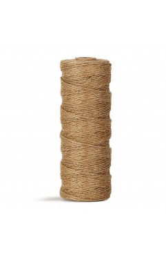 Natural Jute Twine Durable Industrial Packing Materials Heavy Duty Natural Brown Twine Jute Rope/String 984ft/300m for Arts, Crafts & Gardening Applications